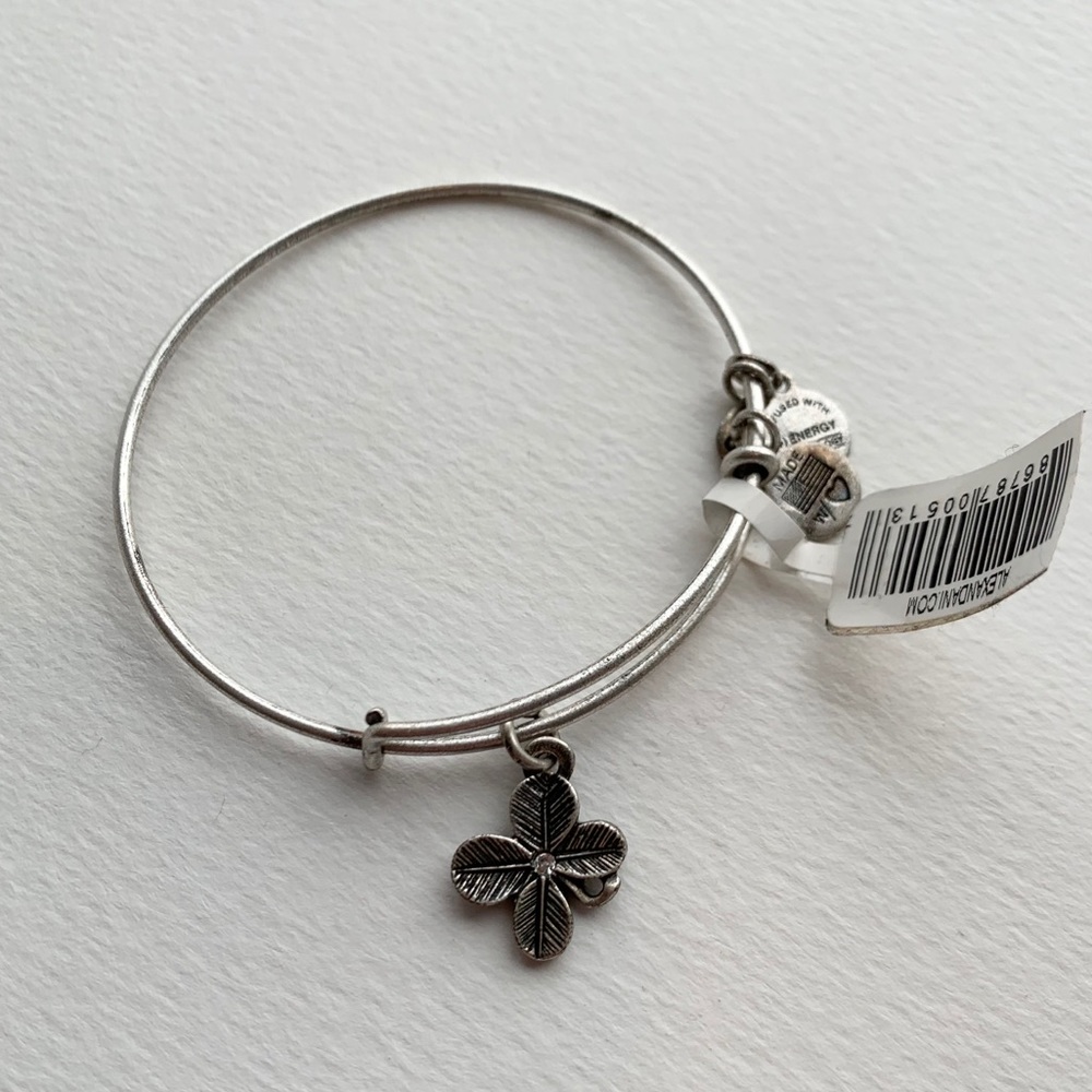 Alex and Ani Four Leaf Clover Bangle